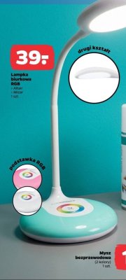 Lampka biurkowa RGB promocja w Netto