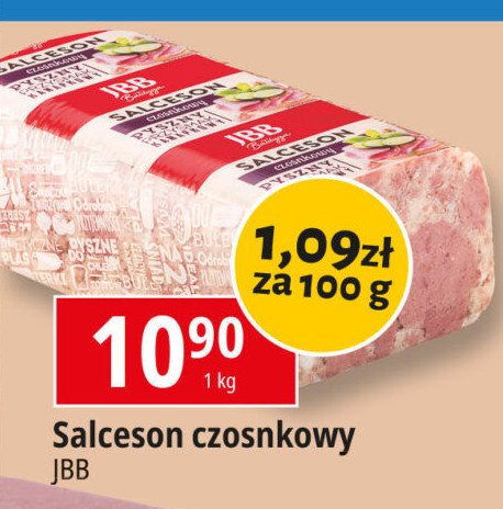 Salceson czosnkowy Jbb bałdyga promocja