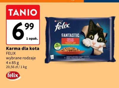 Karma dla kota Felix Fantastic promocja w Intermarche