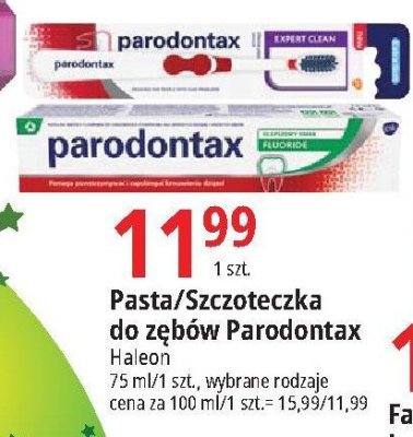 Pasta do zębów Parodontax fluoride promocja