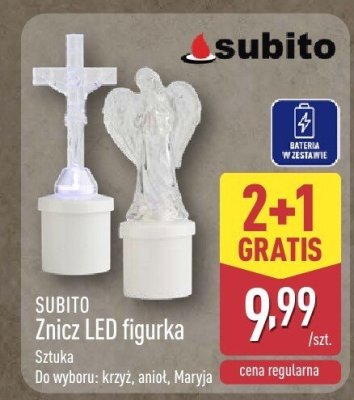 Znicz LED figurka promocja w Aldi