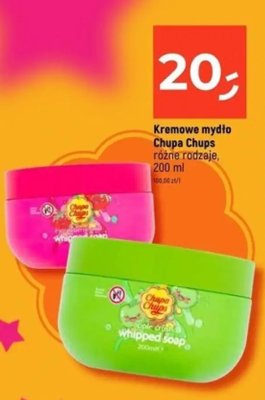 Mydło kremowe Chupa Chups różne rodzaje 200 ml promocja w Dealz