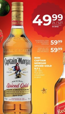 Rum Captain Morgan Spiced Gold 0,7L promocja w Duży Ben