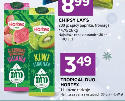 Chipsy Lay's spicy paprika, fromage promocja w Stokrotka