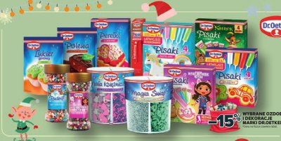 Ozdoby dekoracyjne Dr.Oetker promocja w Stokrotka