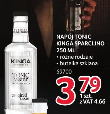 Napój Kinga Sparclino 250 ml różne rodzaje butelka szklana promocja w Selgros