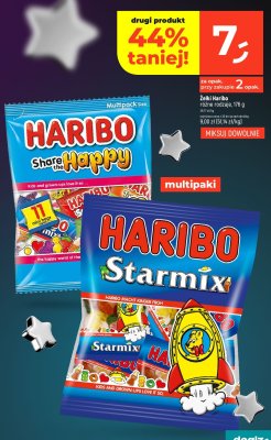 Żelki Haribo Starmix różne rodzaje multipaki promocja w Dealz