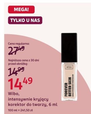 Intensywnie kryjący korektor do twarzy, 6 ml promocja w Rossmann