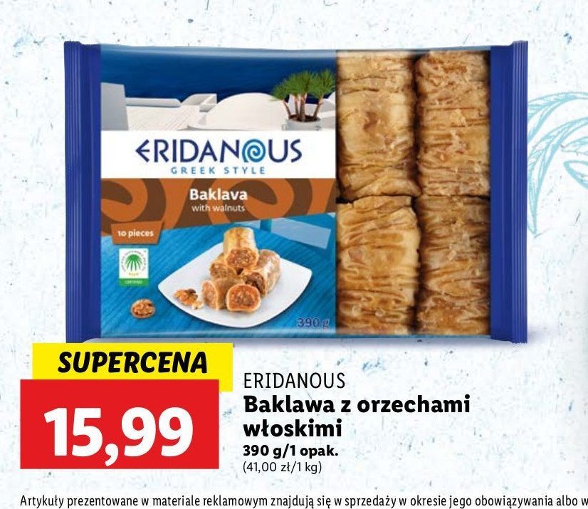 Baklawa Eridanous promocja