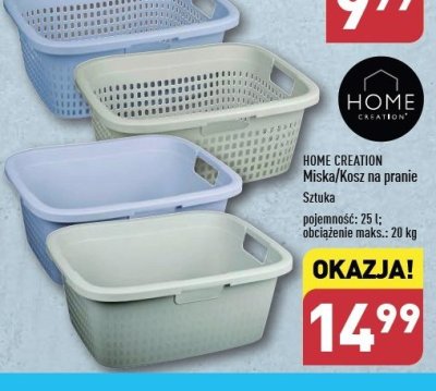 Kosz na pranie 25 l Home creation promocja