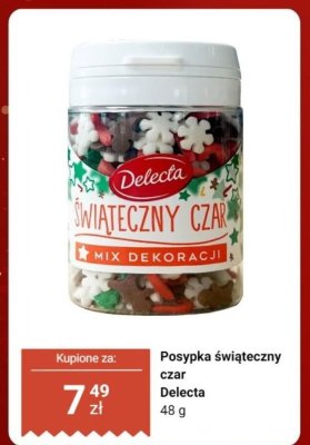 Posypka świąteczny czar  promocja w Dino