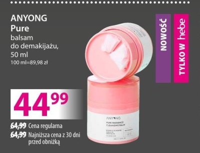 Balsam ANYONG Bump do demakijażu promocja w Hebe