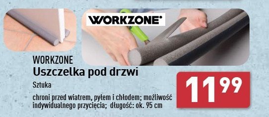 Uszczelka pod drzwi 95 cm WORKZONE promocja