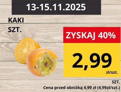 Kaki promocja w Supeco