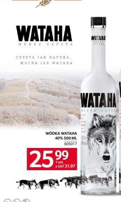 Wódka Wataha 40% 500ml promocja w Selgros