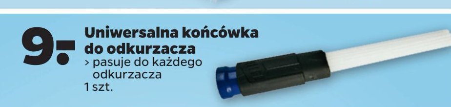 Końcówka do odkurzacza promocja