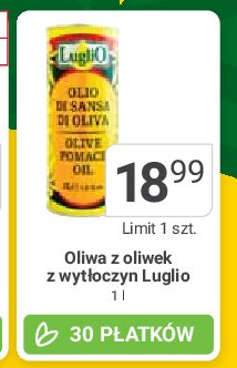 Oliwa z wytłoczyn oliwek Luglio promocja w Stokrotka