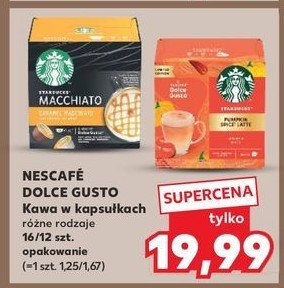 Kawa pumpkin spice latte Starbucks dolce gusto Nescafe dolce gusto promocja