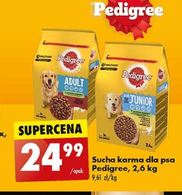 Karma dla psa z wołowina Pedigree vital promocja