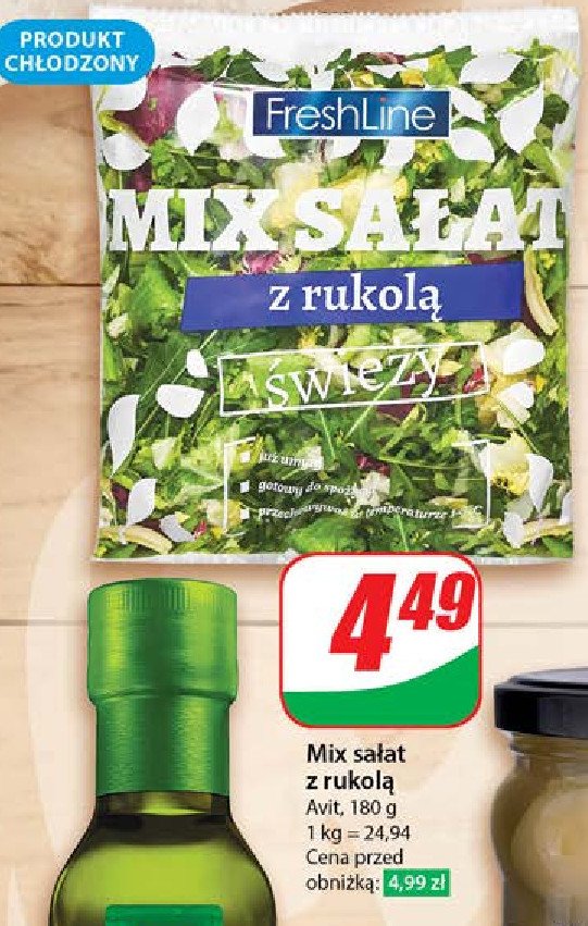 Miks sa艂at rukola Freshline promocja
