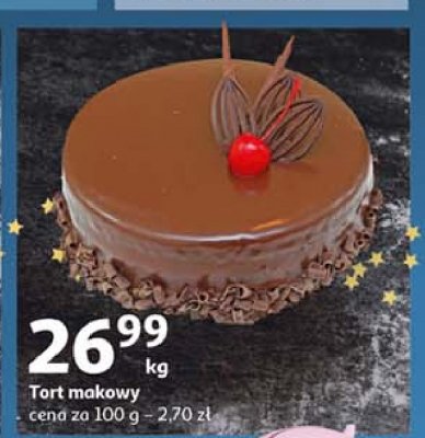 Tort makowy promocja