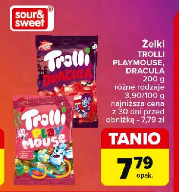 Żelki playmouse Trolli promocja