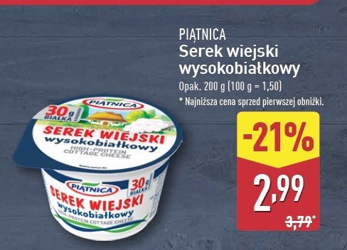 Serek wiejski wysokobiałkowy Piątnica promocja