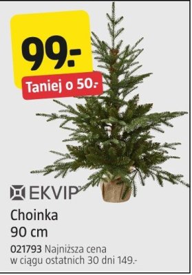Choinka EKVIP 90 cm promocja w Jula