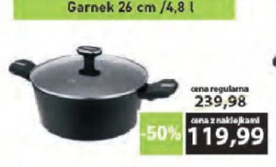 Garnek Galicja Mistral 26 cm / 4,8 l promocja w Delikatesy Centrum