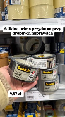 Taśma Scotch Duct Tape Multi 50mm x 25m promocja w Action