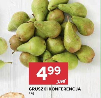 Gruszki konferencja promocja w Stokrotka