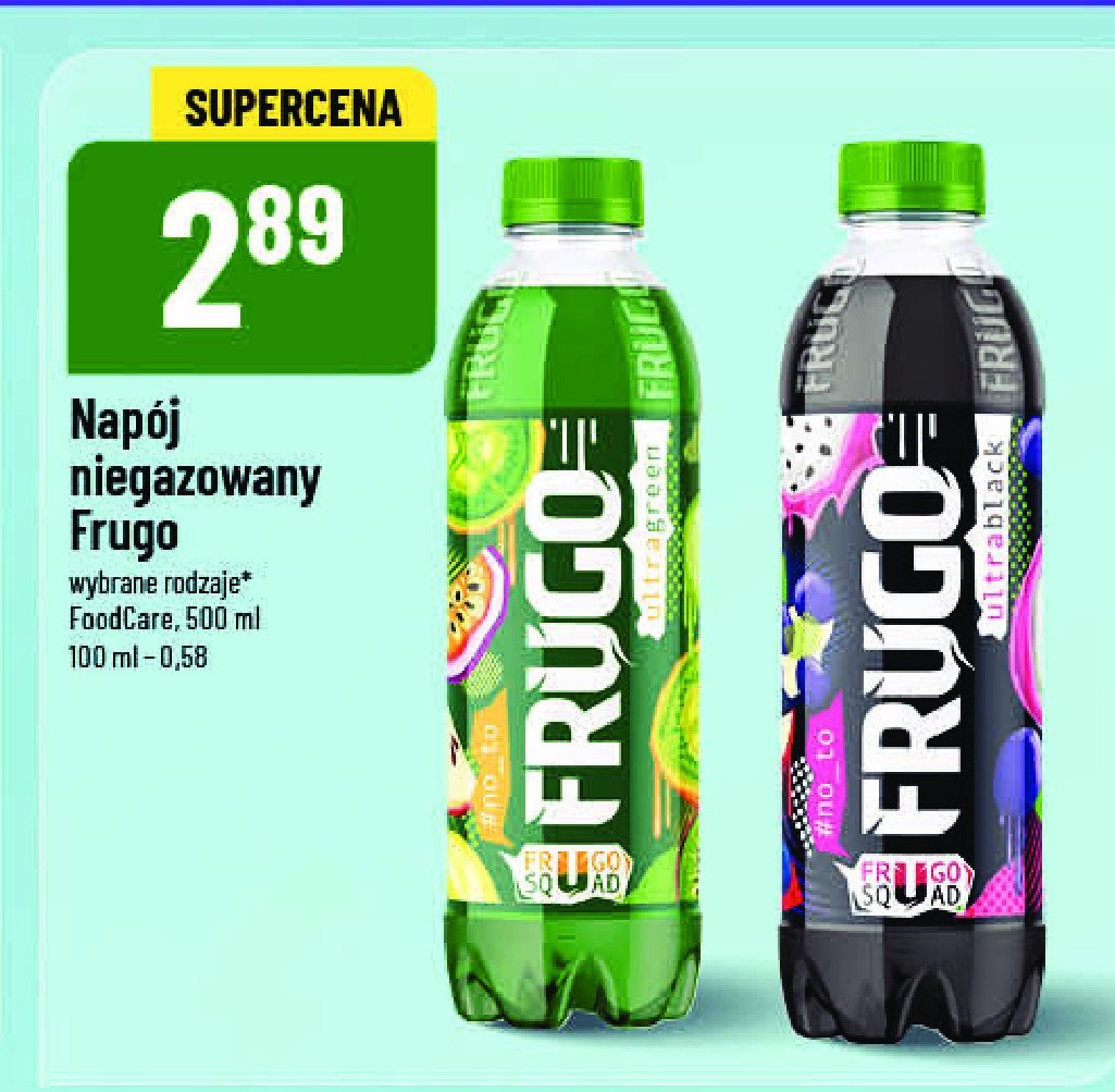 Napój ultrablack Frugo promocja w POLOmarket