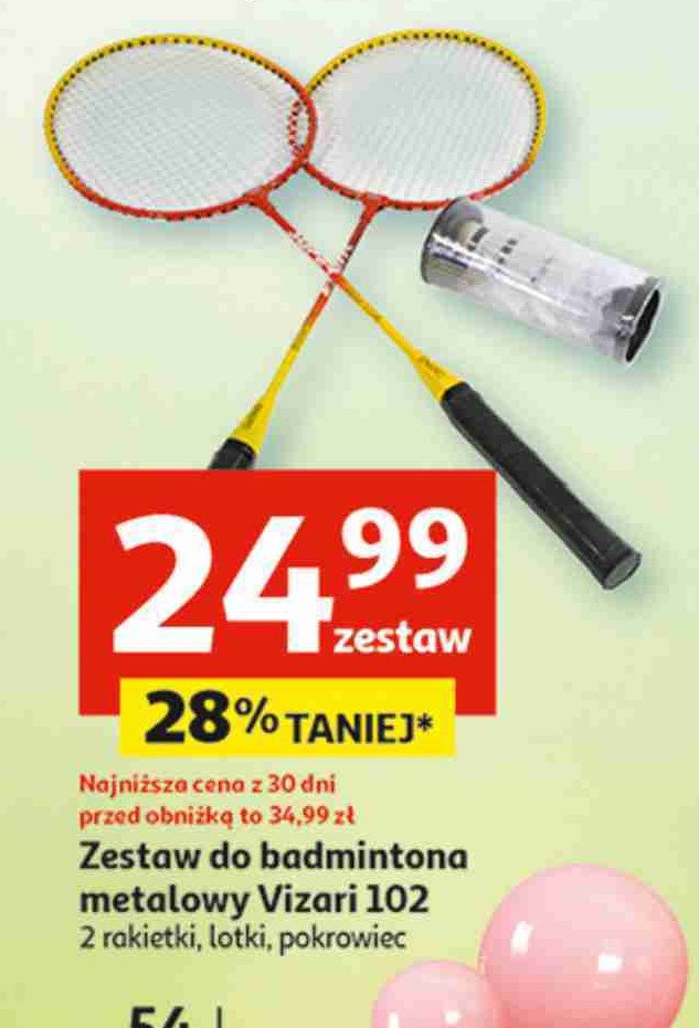 Zestaw badminton metalowy VIZARI promocja