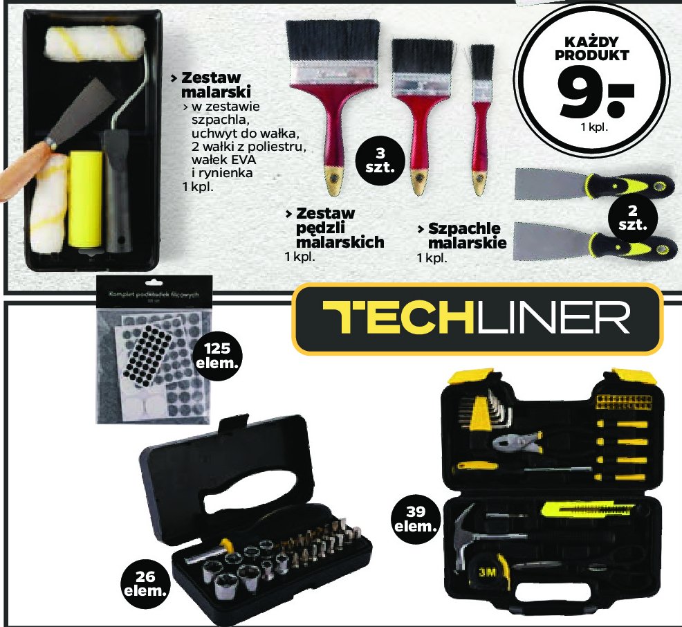 Zestaw wkr臋tak贸w Techliner promocja