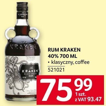 Rum promocja w Selgros