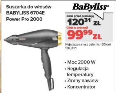 Suszarka do włosów 6704E Power Pro 2000 promocja w NEONET