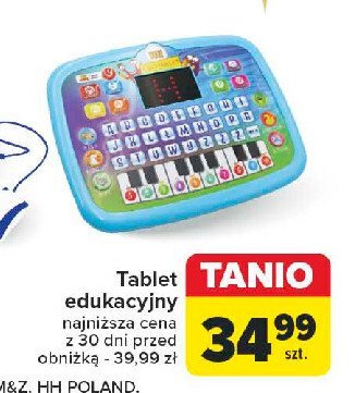 Tablet edukacyjny promocja w Carrefour