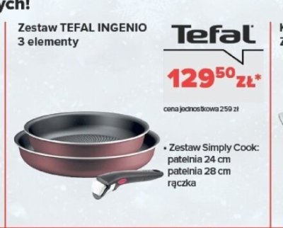 Zestaw patelni INGENIO 3 elementy promocja w NEONET