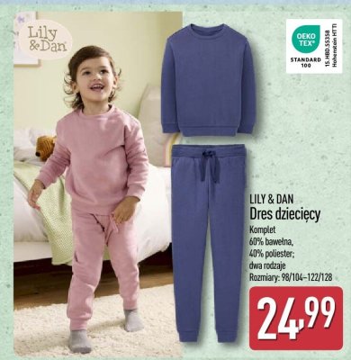 Dres dziecięcy LILY & DAN promocja w Aldi