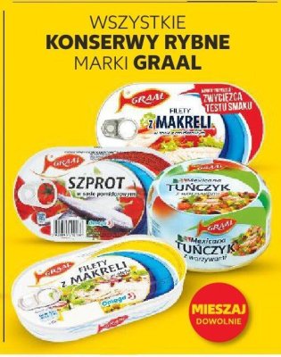 Konserwy rybne promocja w Kaufland