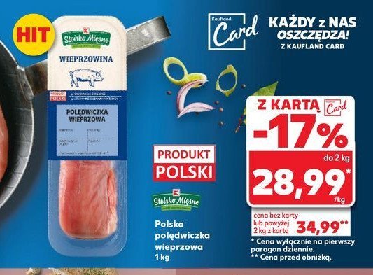 Pol臋dwiczka wieprzow Stoisko mi臋sne promocja