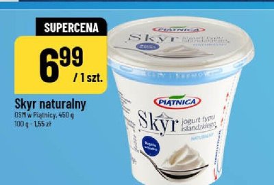 Skyr naturalny promocja w POLOmarket