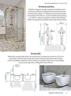 Katalog Łazienki, strona 10 promocja w Castorama