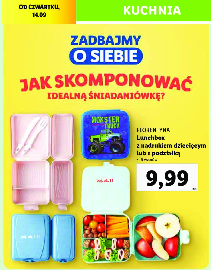 Lunchbox z nadrukiem Florentyna promocja