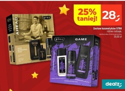 Zestaw kosmetyków STR8 różne rodzaje promocja w Dealz