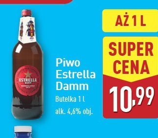 Piwo Damm promocja w Aldi