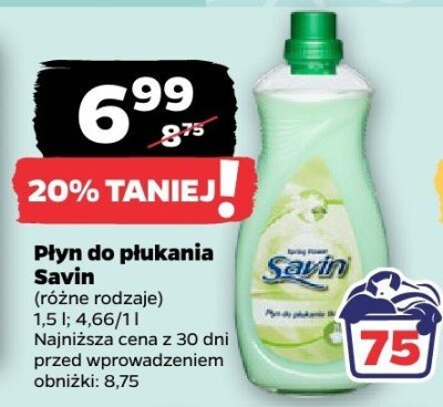 Płyn do płukania, różne rodzaje 1,5 l promocja w Netto