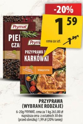 Przyprawa do karkowki Prymat promocja w Arhelan