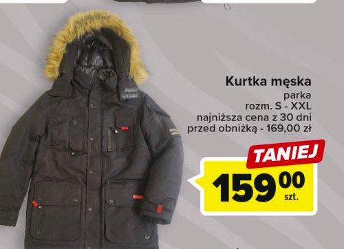 Kurtka męska parka promocja w Selgros