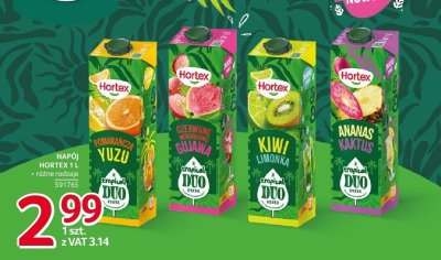 Napój Hortex Czerwona Gujawa 1L promocja w Selgros